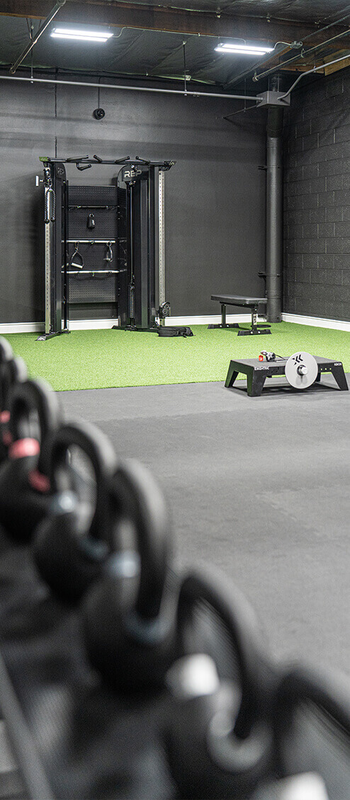 The Mezz (small group training area)